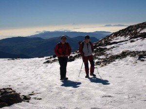 Im Winter auf dem Puigmal