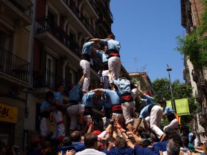 Castellers, die katalanischen Menschentürme