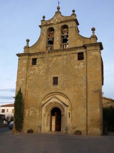 Romanische Dorfkirche in Folgueroles